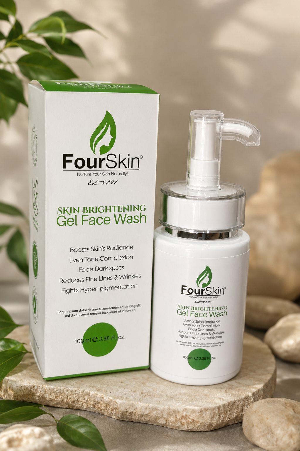 BRIGHTENING GEL FACEWASH