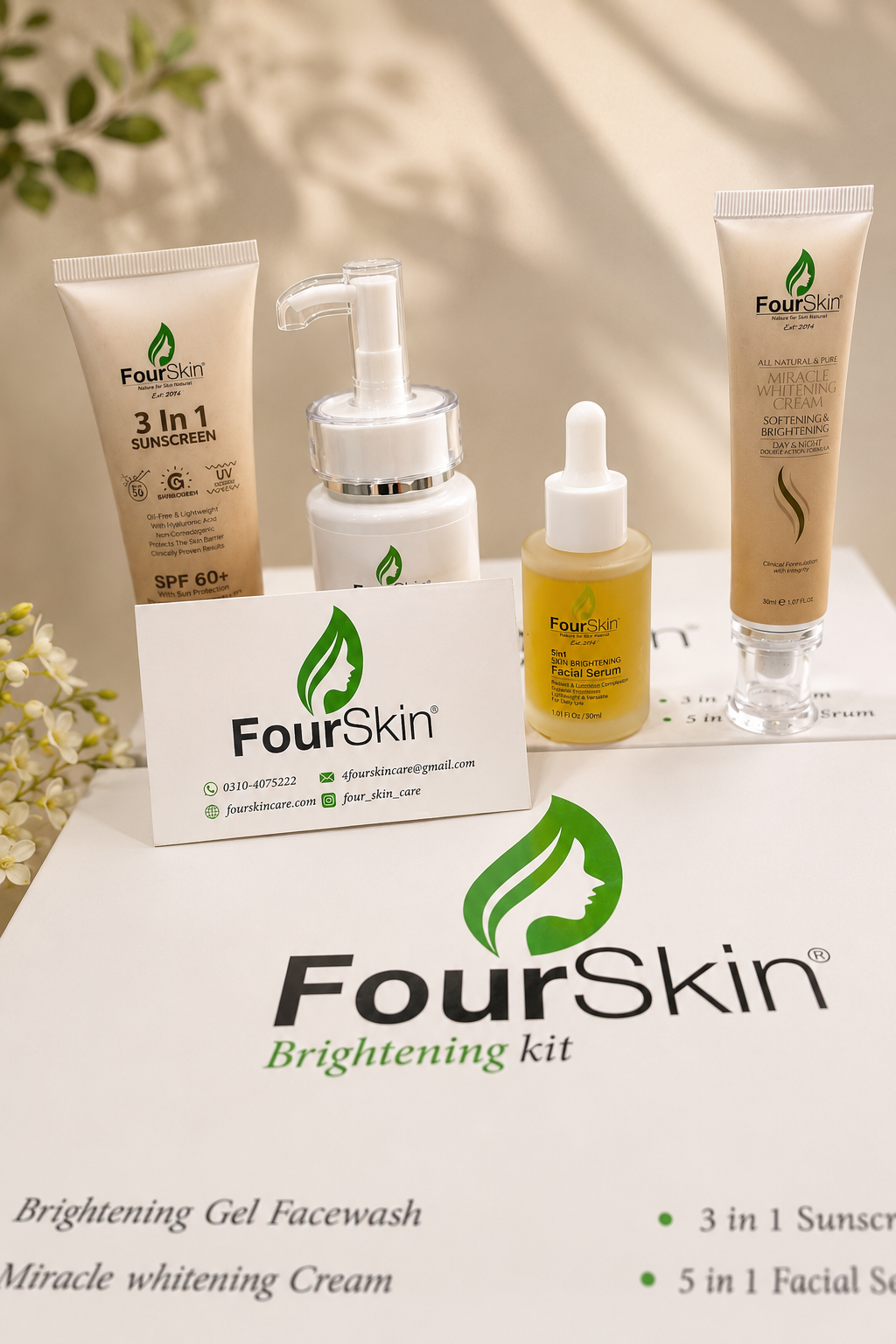 FOURSKIN BRIGHTENING KIT