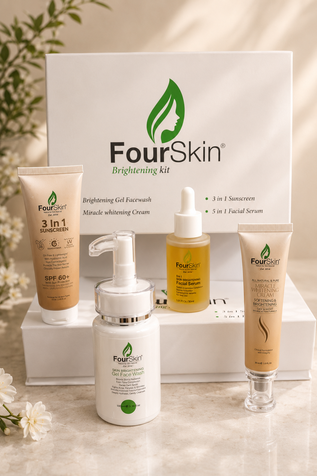 FOURSKIN BRIGHTENING KIT